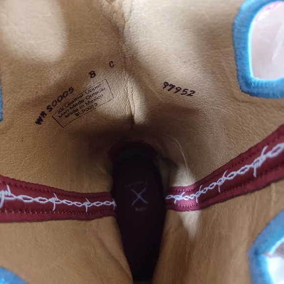 Leather Cowboy Broad Square Toe Ruff Stock Twisted X Men's See Desc and Pictures - Picture 10 of 11